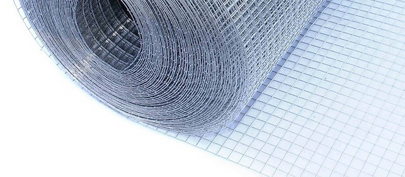 Roll of White Gopher Wire