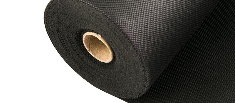 Black Roll of Weed Barrier